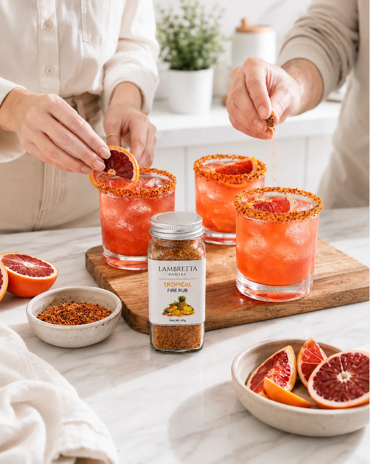 Small-batch pantry jars and toppings from Lambretta Pantry