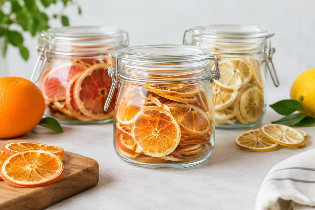 Dried Citrus Storage for Fresh Flavor and Color