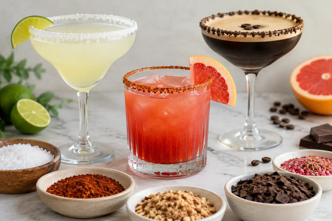 A Guide to Edible Cocktail Rims for Better Drinks
