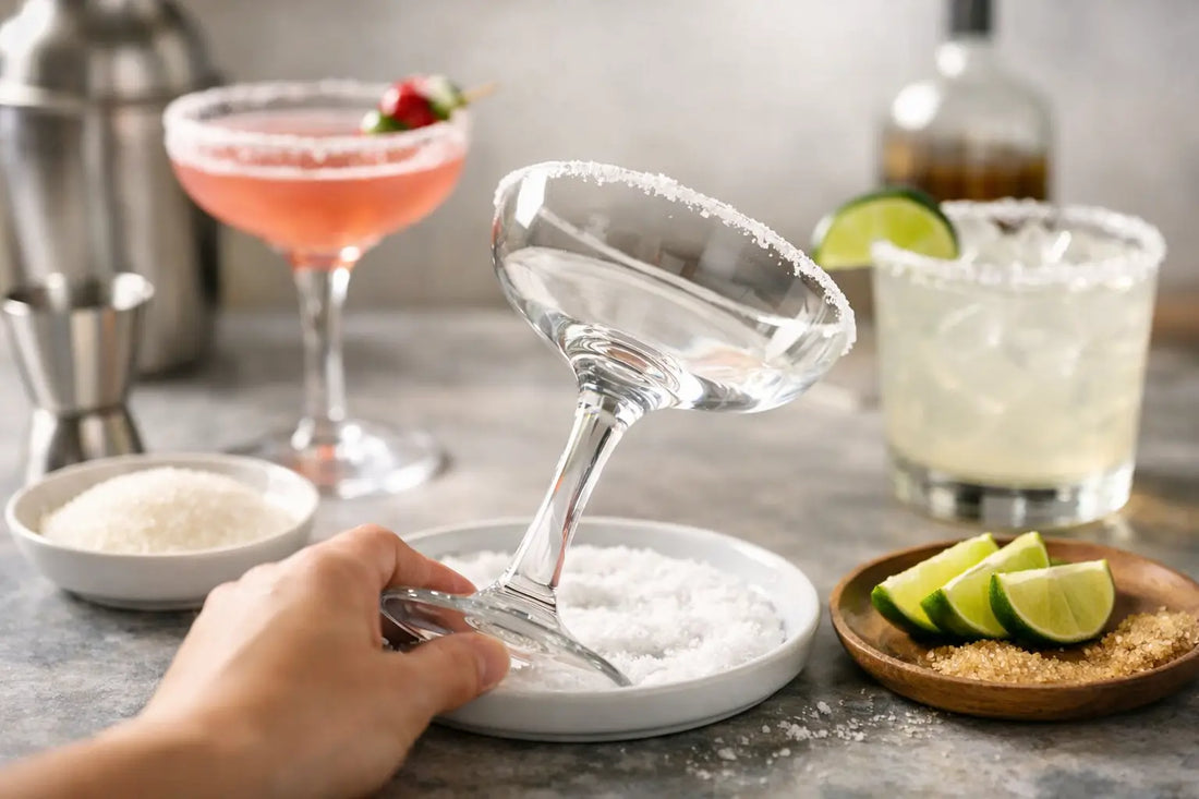 How to Rim Cocktail Glasses for Better Drinks