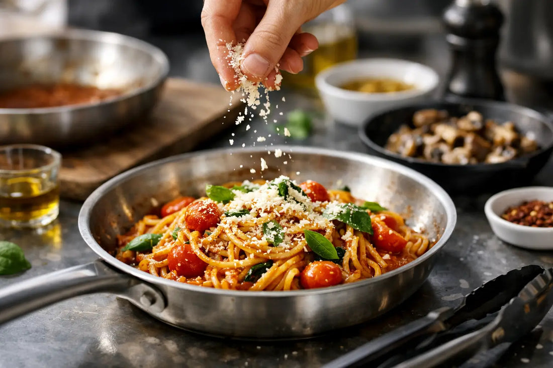 How to Finish Pasta Dishes Like a Restaurant