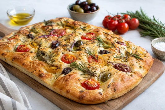 How to Flavor Homemade Focaccia Beautifully