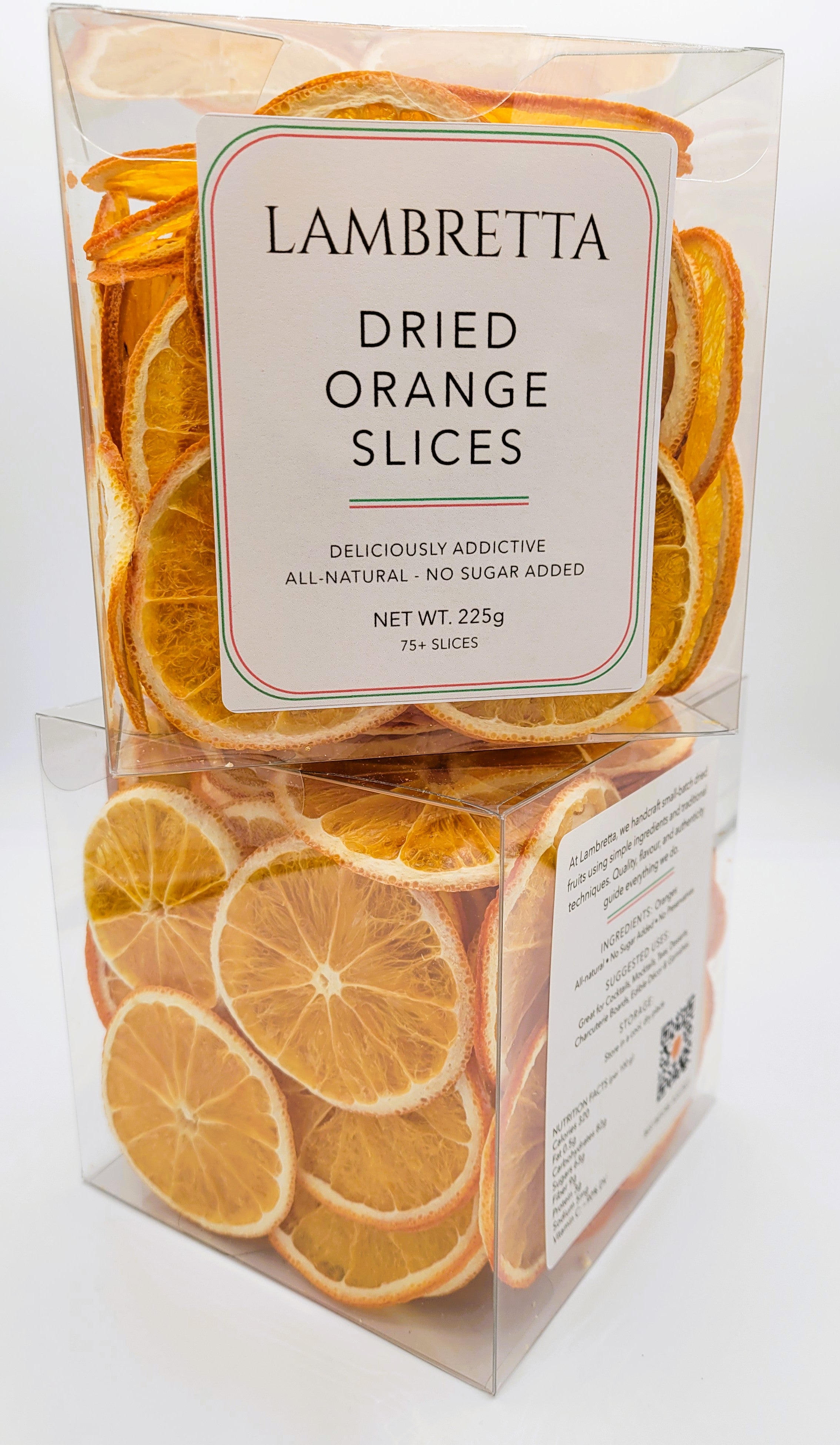 Dried Orange Slices 225g - Cube