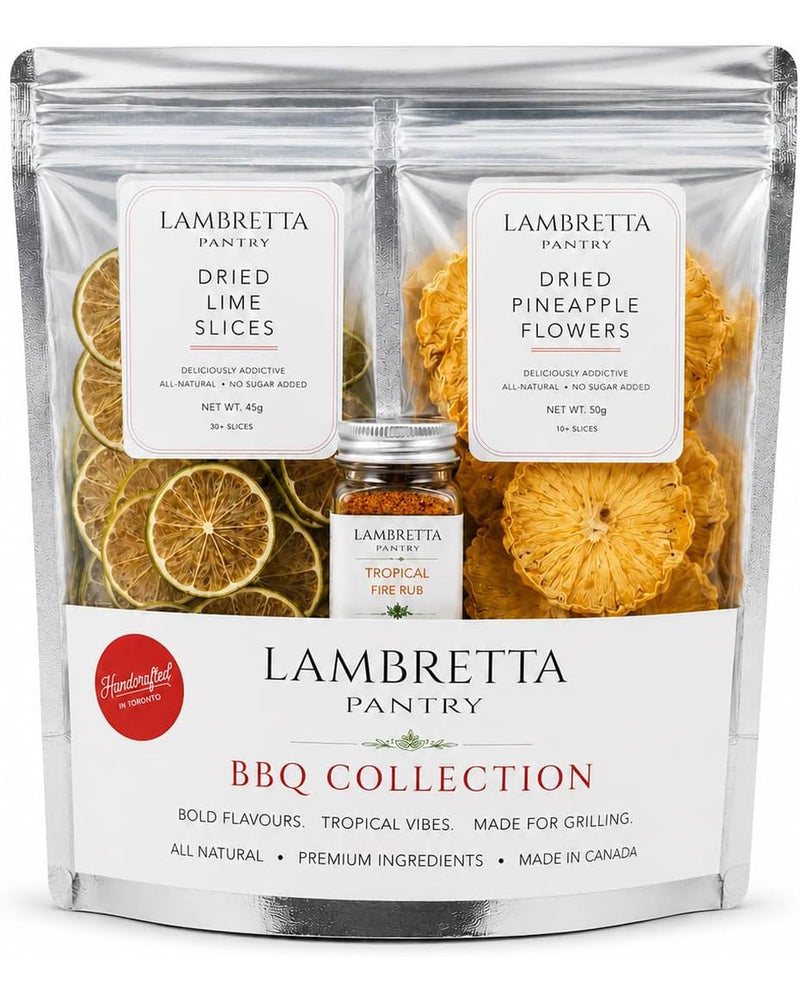 Lambretta Pantry BBQ Gift Set – Dried Fruit & Spice Rub Bundle, Handcrafted