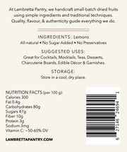 Dried Lemon Slices