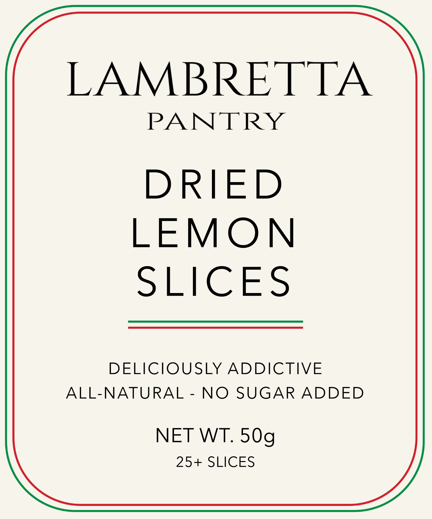 Dried Lemon Slices