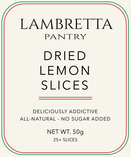 Dried Lemon Slices