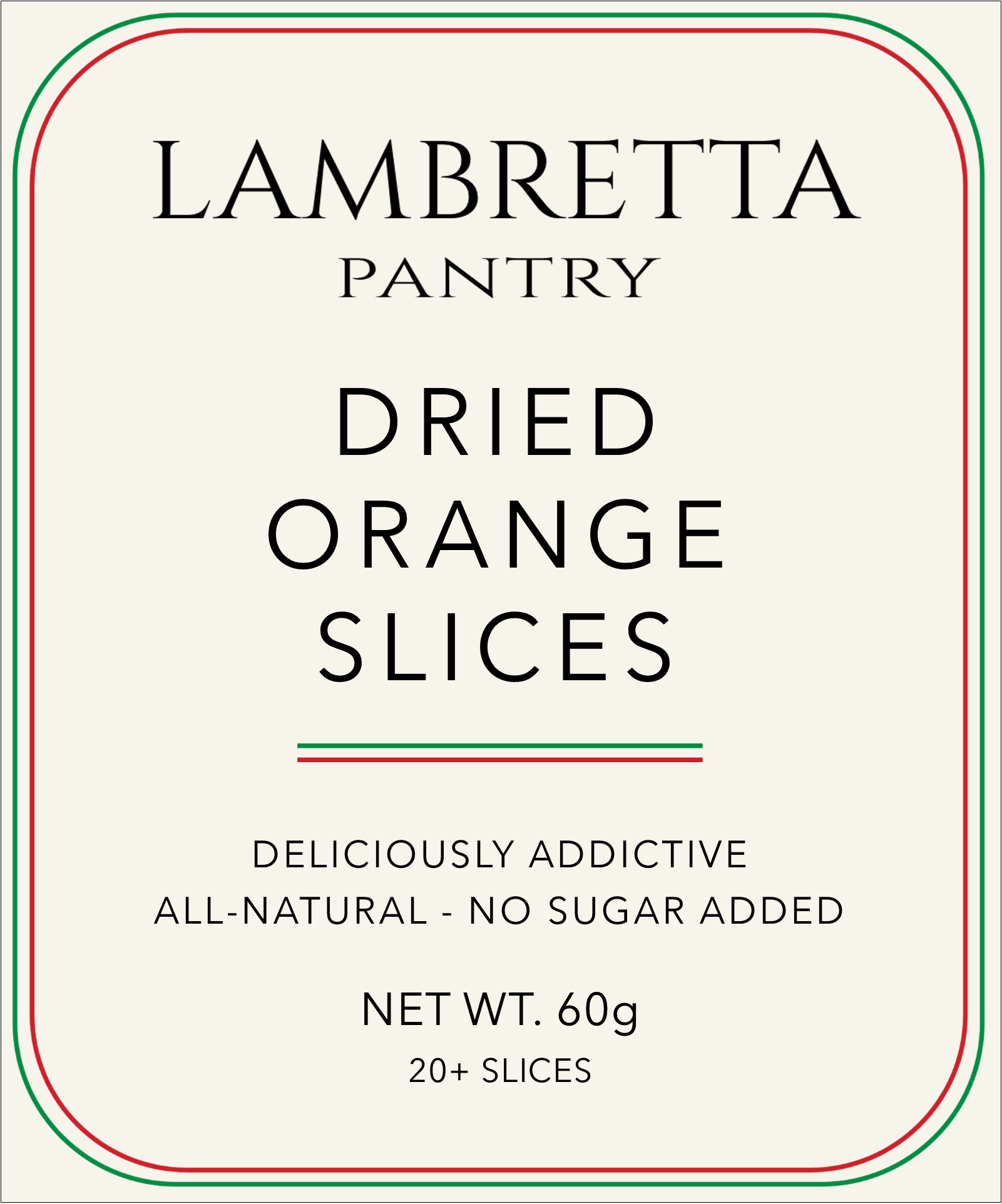 Dried Orange Slices