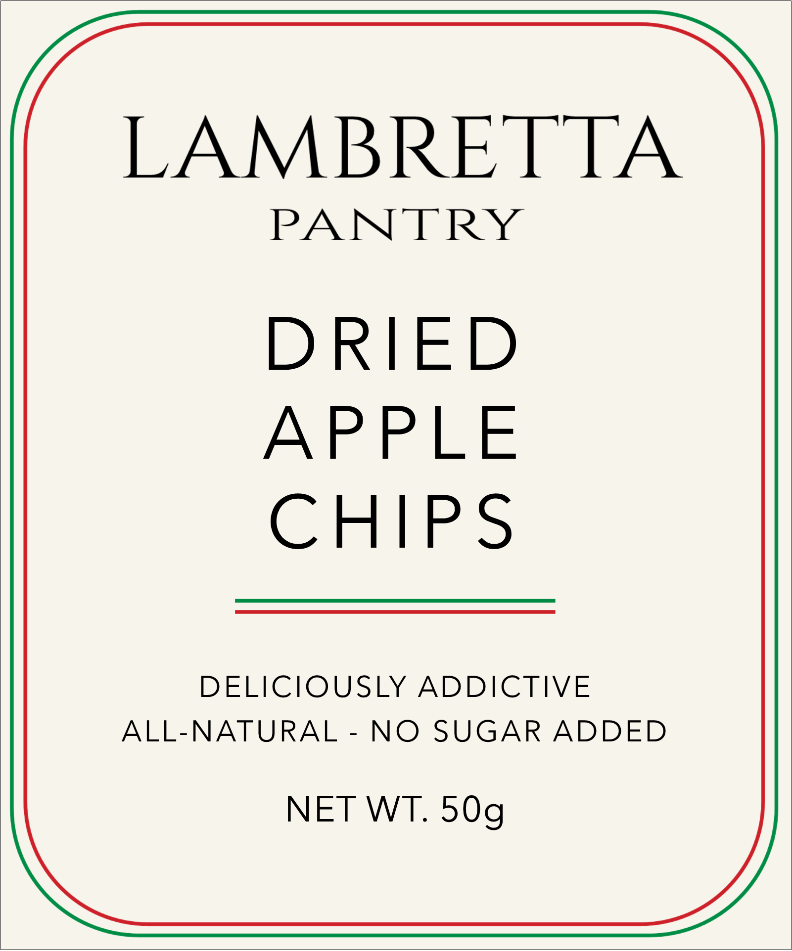 Dried Apple Chips