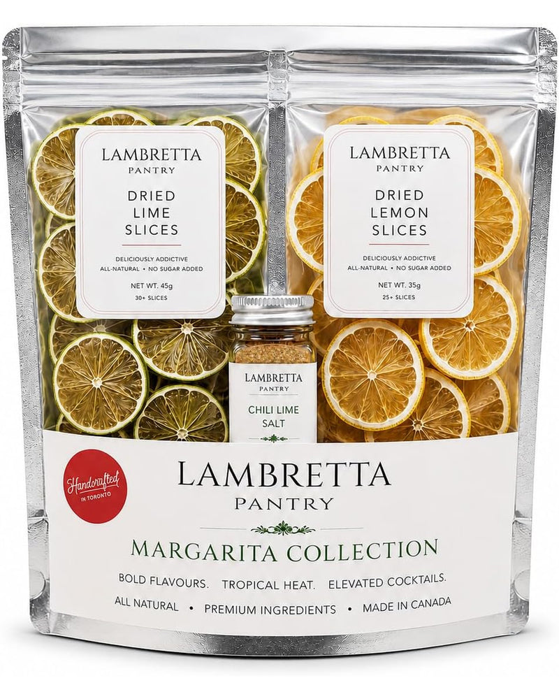 Lambretta Pantry Margarita Gift Set – Dried Fruit & Salt Bundle, Handcrafted