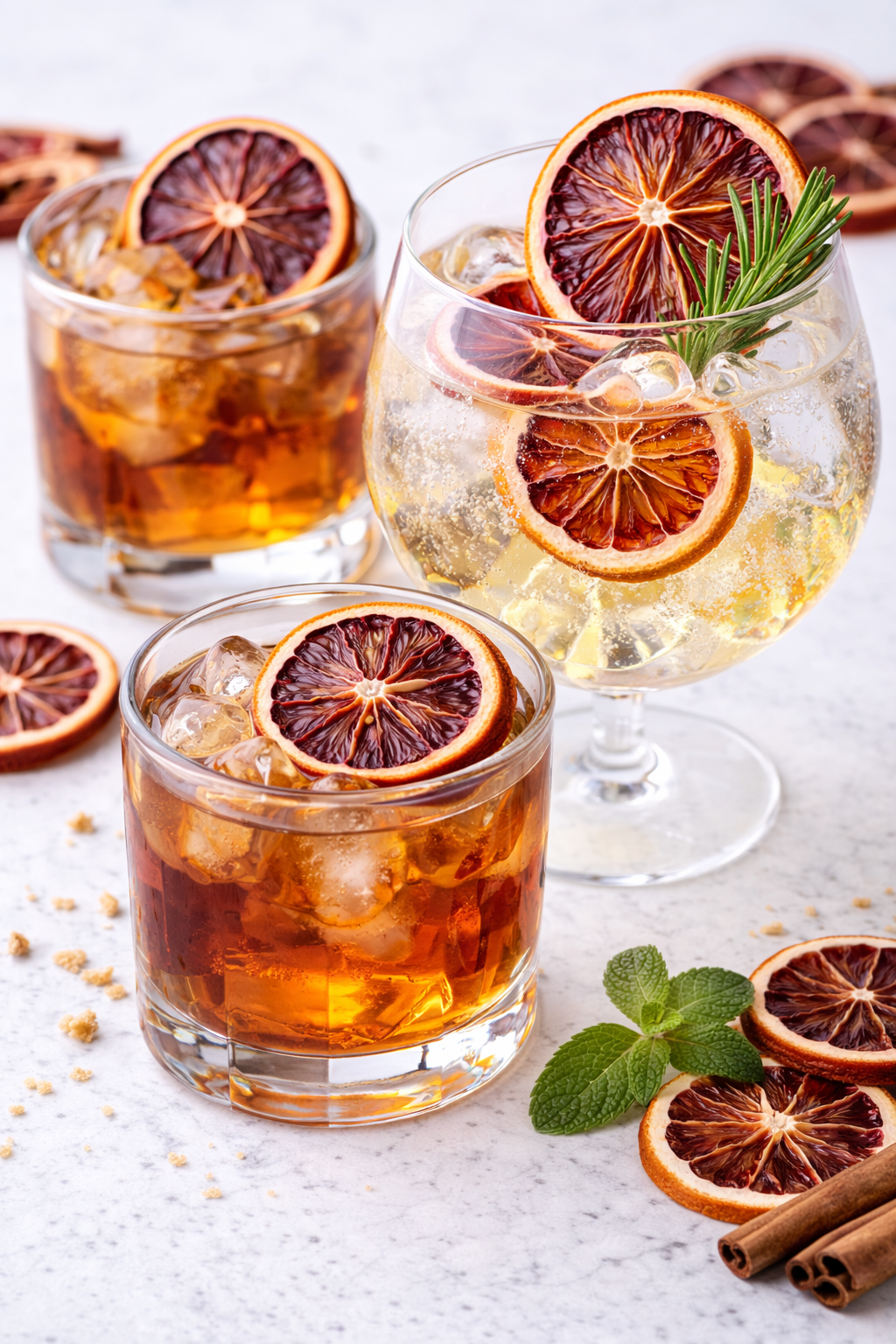 Dried Blood Orange Slices