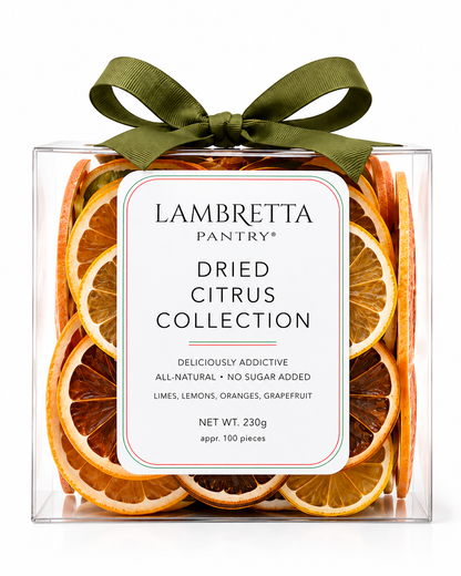 Boîte en vrac de tranches d'orange séchées – Garniture de cocktail et pâtisserie, 100% naturel, 225g