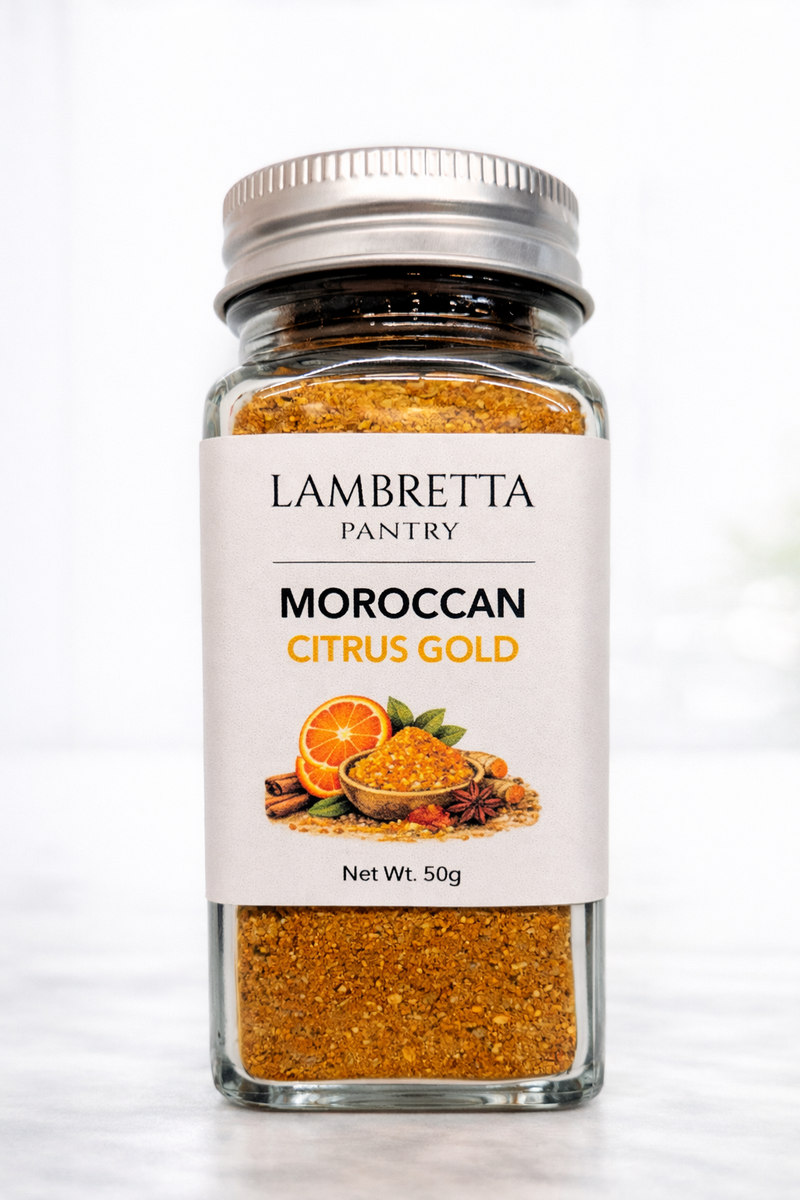 Moroccan Citrus Gold