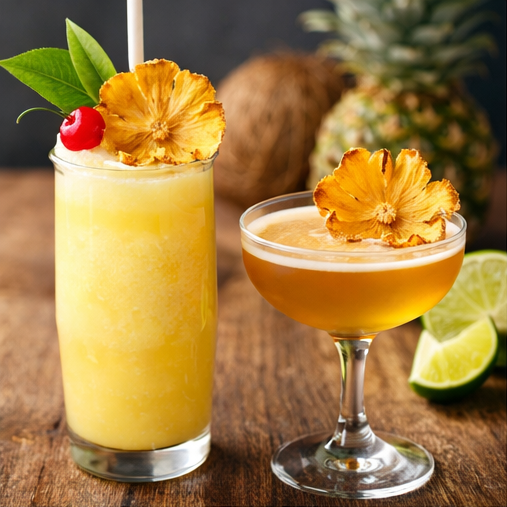 Dried Pineapple Flowers